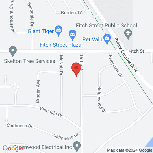 Location for Kristen Bassett, RMT Diffin Dr