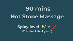 Image for 90 mins Hot Stone Massage